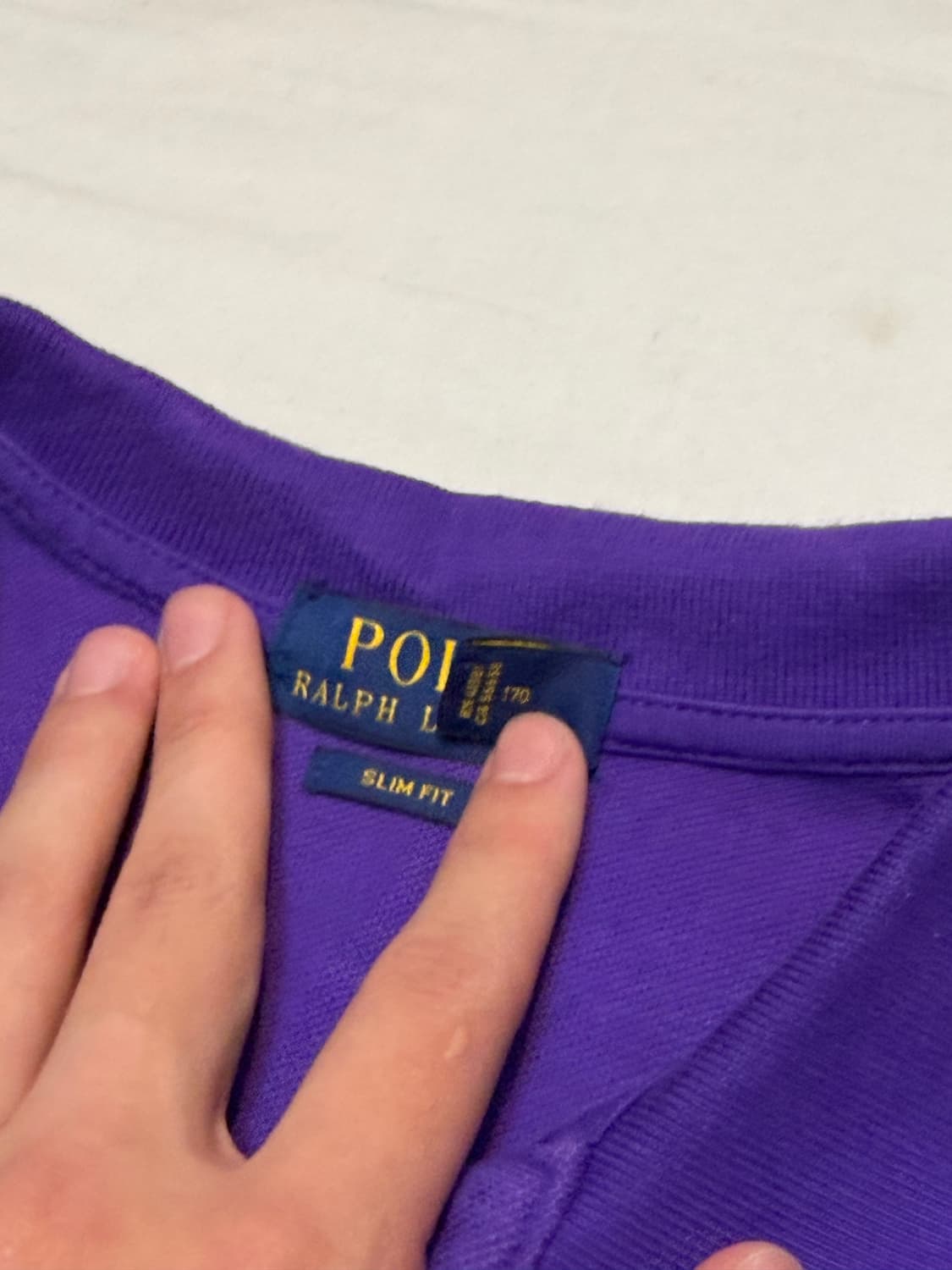 폴로 랄프로렌 빅포니 치프키프 카라티 퍼플 상품이미지3