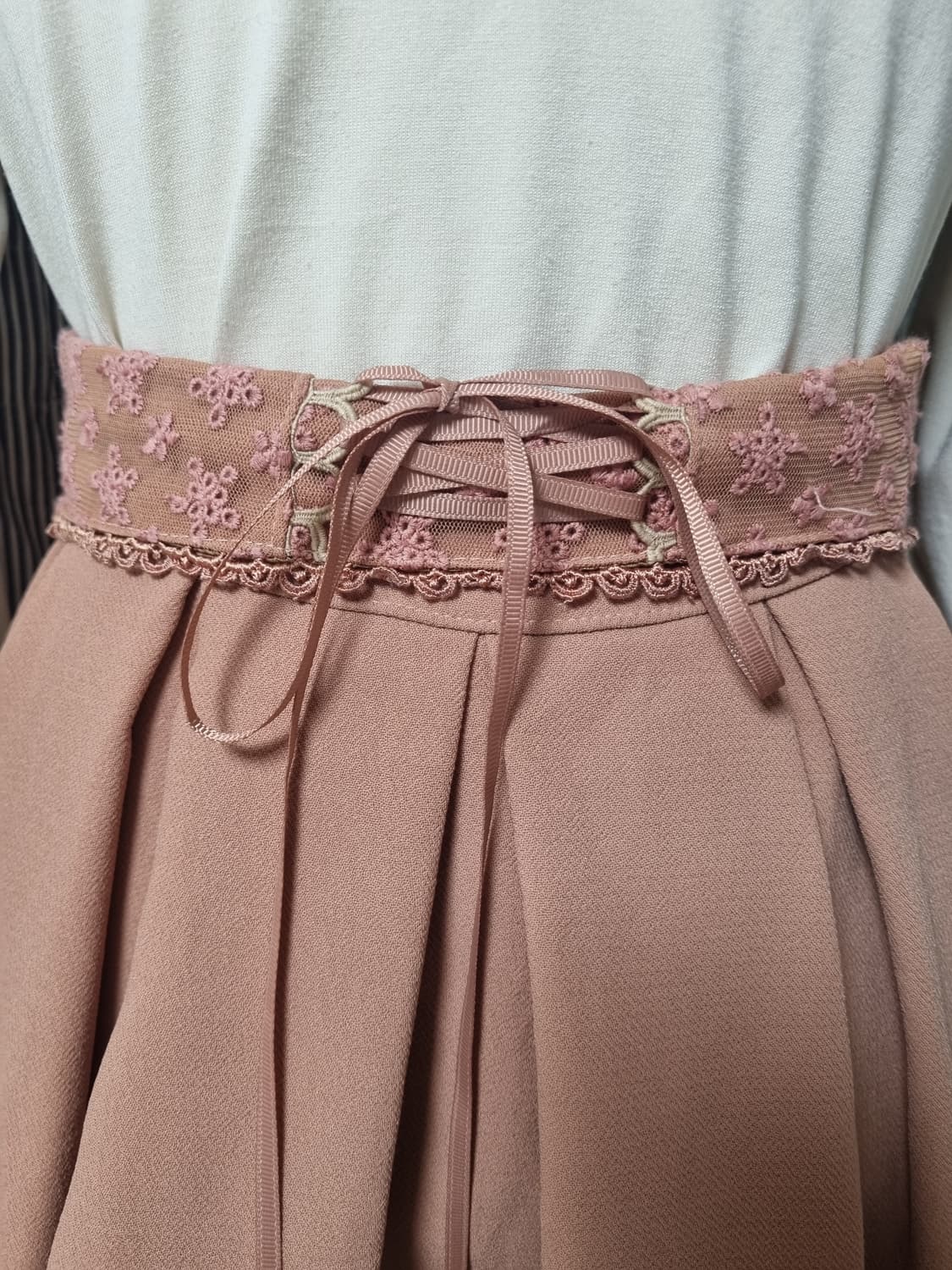 리즈리사 브라운 큐롯 스커트 라떼갸루 히메갸루  상품이미지5