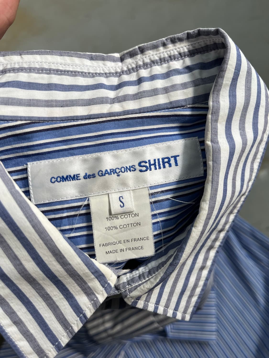 19AW Comme des garcons layerd shirt 상품이미지4