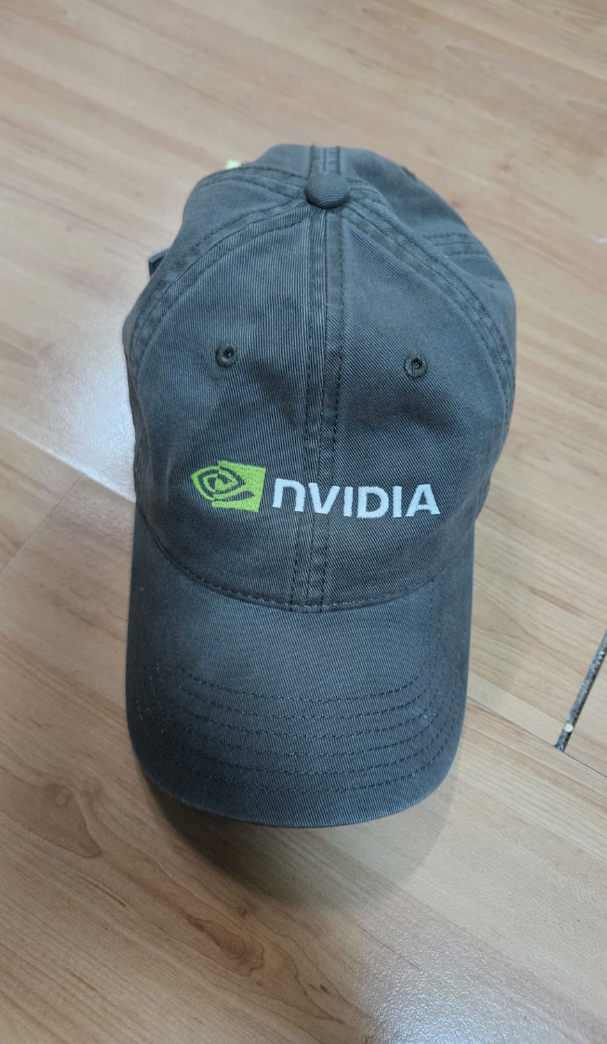 엔비디아 NVIDIA 볼캡 모자 아미그린 상품이미지2