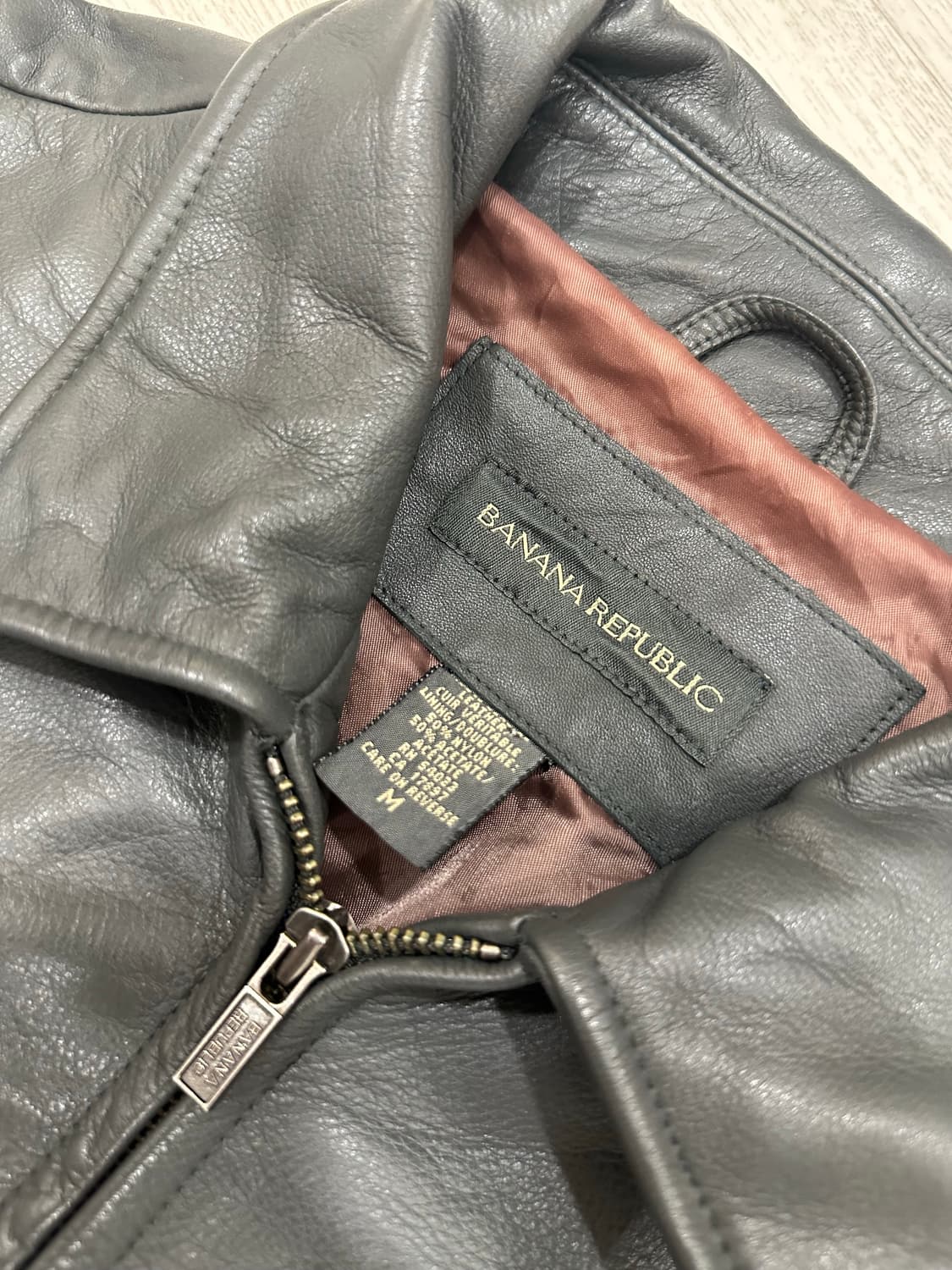 90s 바나나리퍼블릭 banana republic 올드 갭 가죽 자켓 상품이미지3