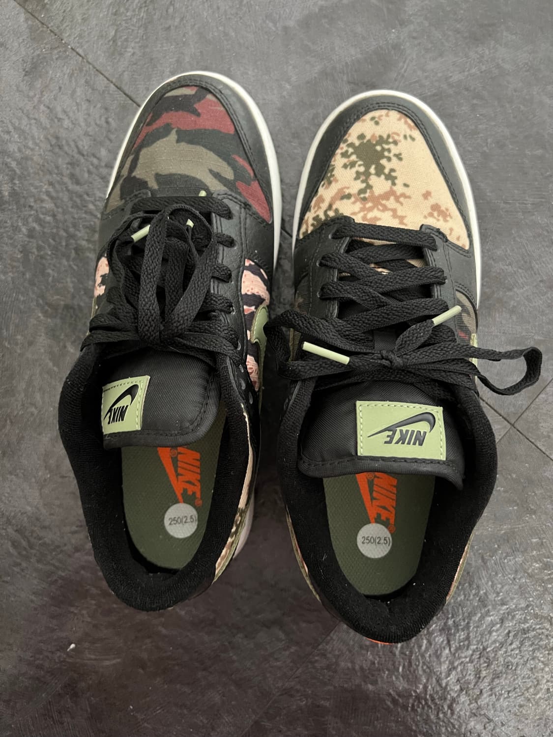 나이키 덩크 로우 SE 멀티카모 250 상품이미지3