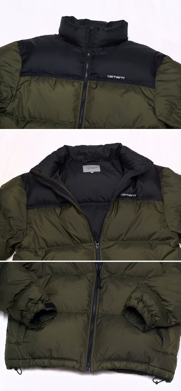 칼하트 WIP 루미 다운 패딩 사이프러스 블랙 (M / 100+) 상품이미지4
