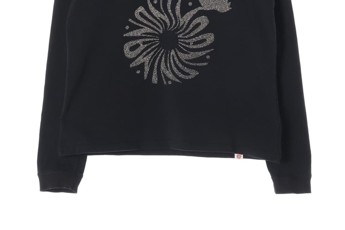 아노니모아노니마 플라워 그래픽 롱슬리브 티셔츠 XL 상품이미지4