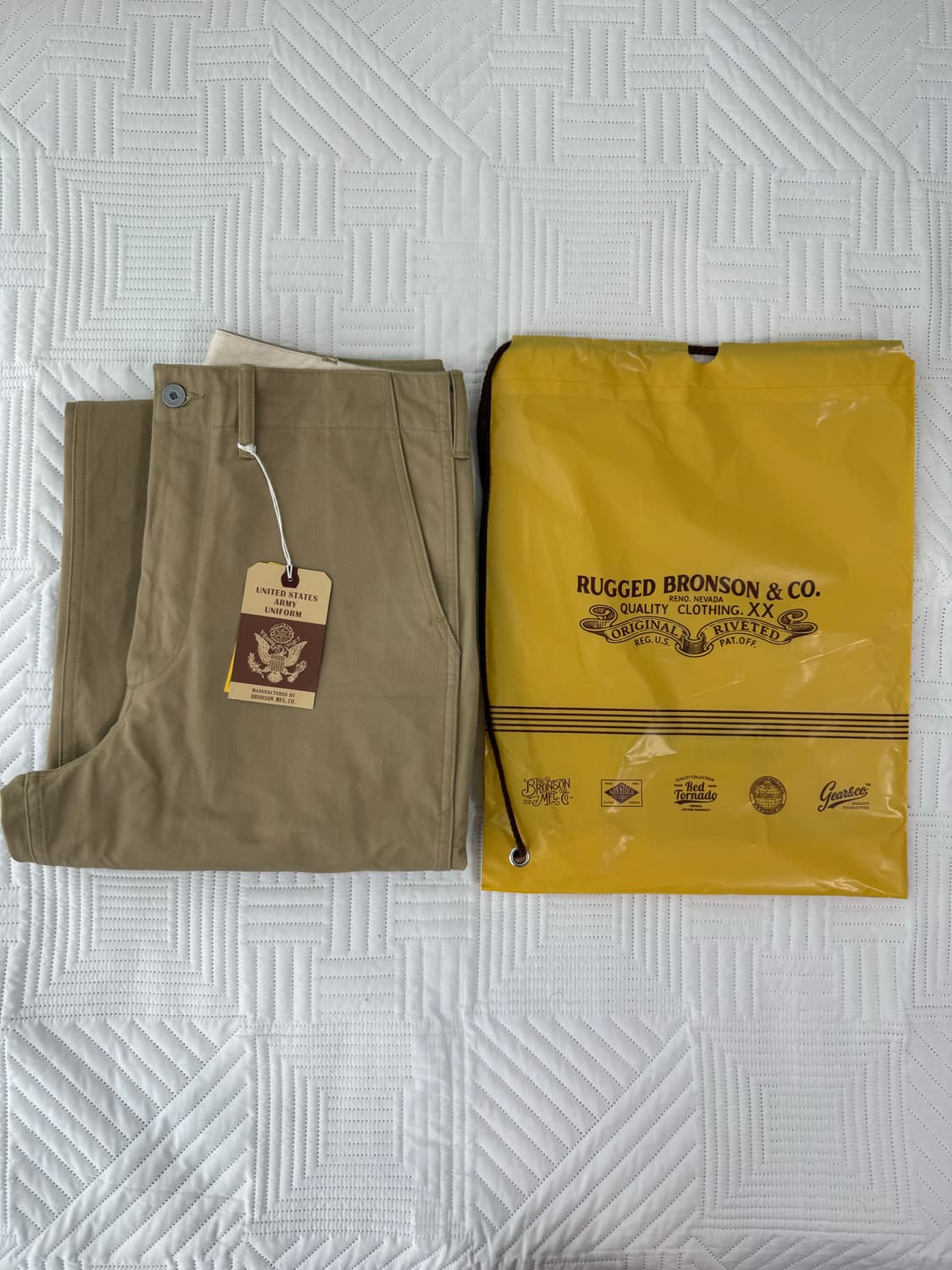 [34] 브론슨 1942 US Army 치노팬츠 상품이미지2