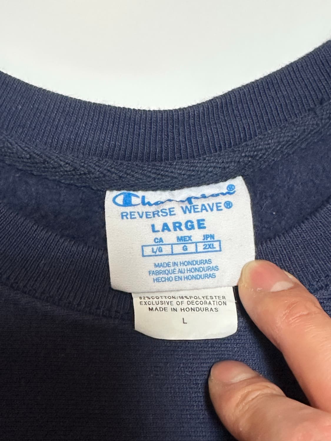 챔피온 리버스위브 맨투맨 상품이미지2