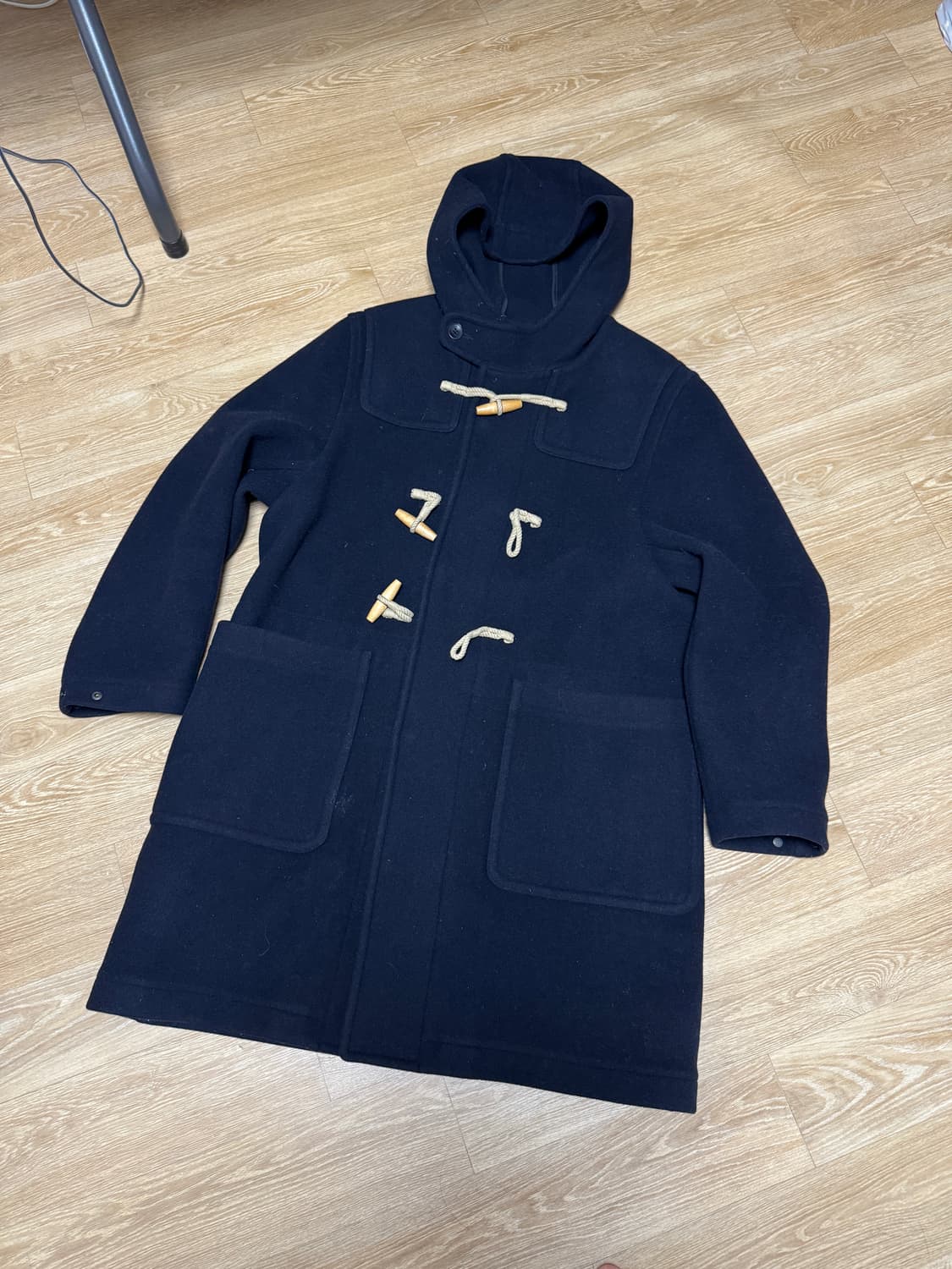 빈폴 네이비 떡볶이 코트 100사이즈 상품이미지1