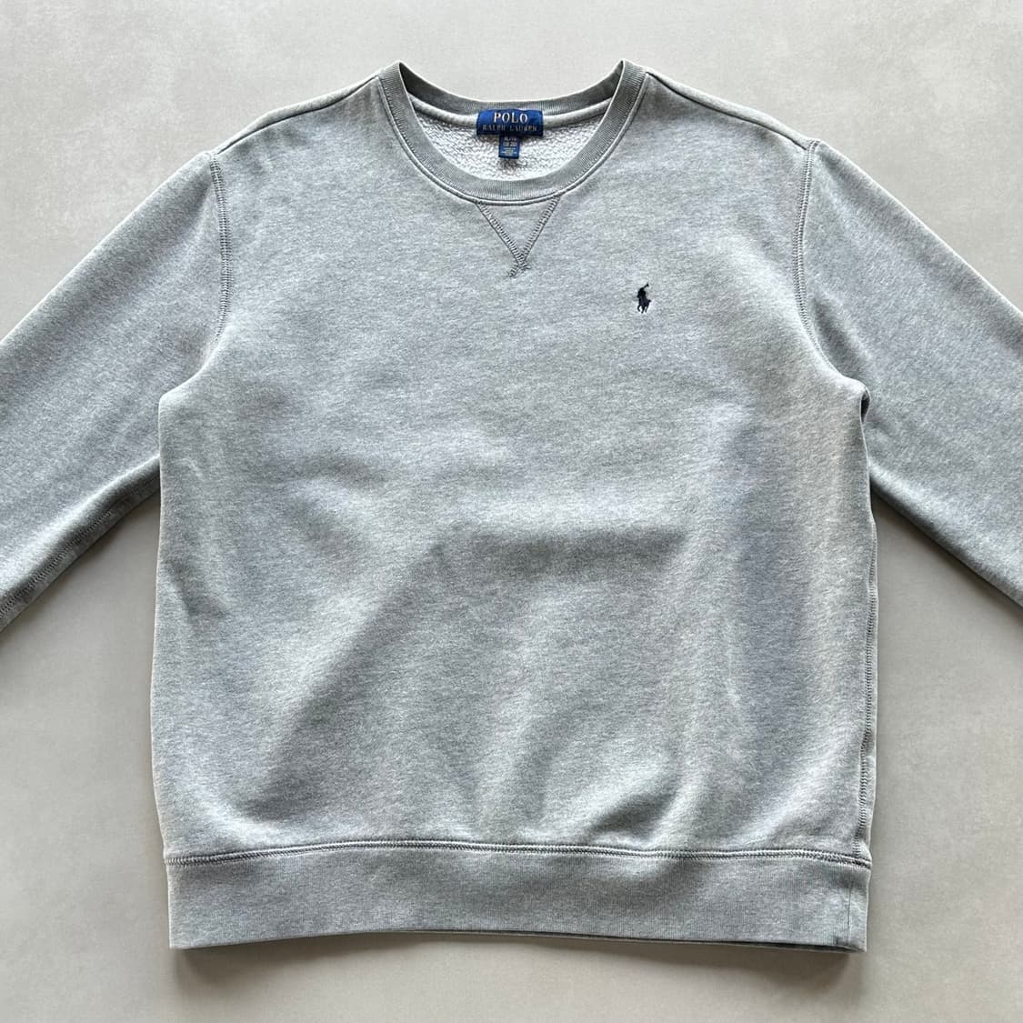 [M-L]폴로 랄프로렌 그레이 맨투맨 상품이미지3