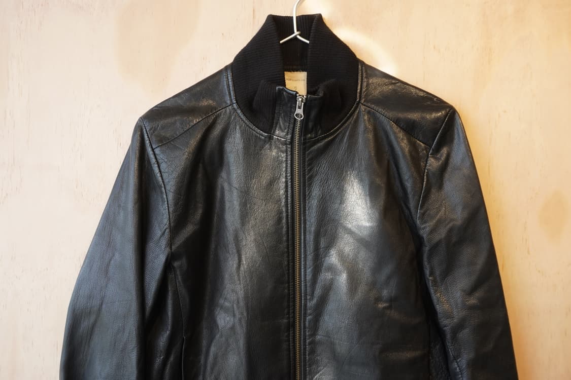 염소가죽 레더블루종자켓 GoatLeather 상품이미지2
