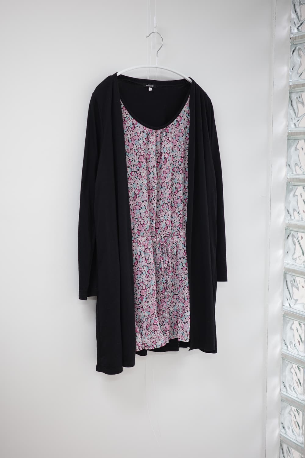 Layered cardian sleeve top  상품이미지6