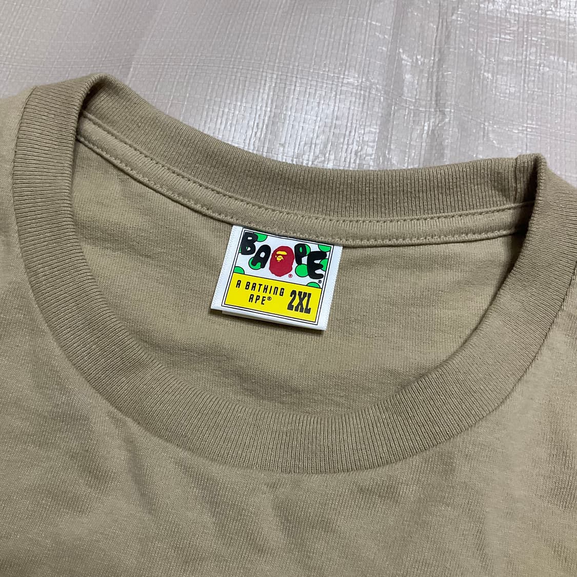 베이프 사루 로고 티셔츠 2XL 상품이미지4