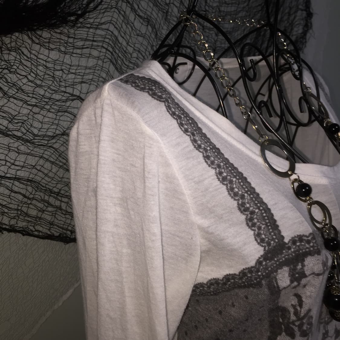 mystic corset lace detail T 상품이미지4