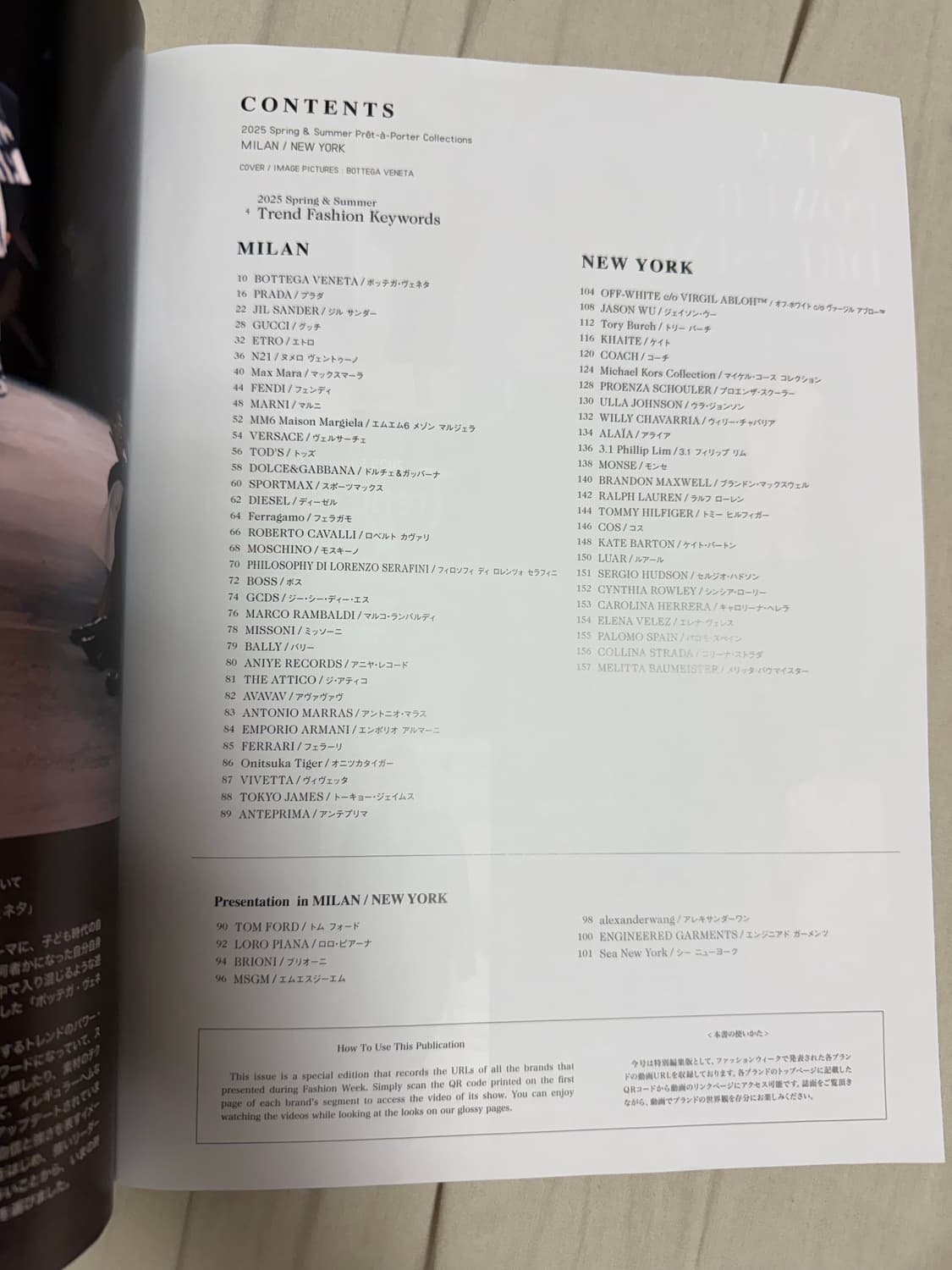 gap press vol.190 25 s/s colletion Milan 상품이미지6