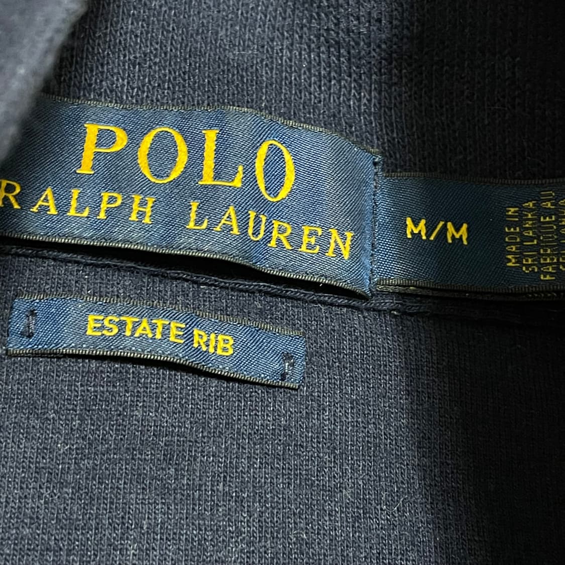 [M] 폴로 랄프로렌 빈티지 네이비 하프집업 상품이미지2
