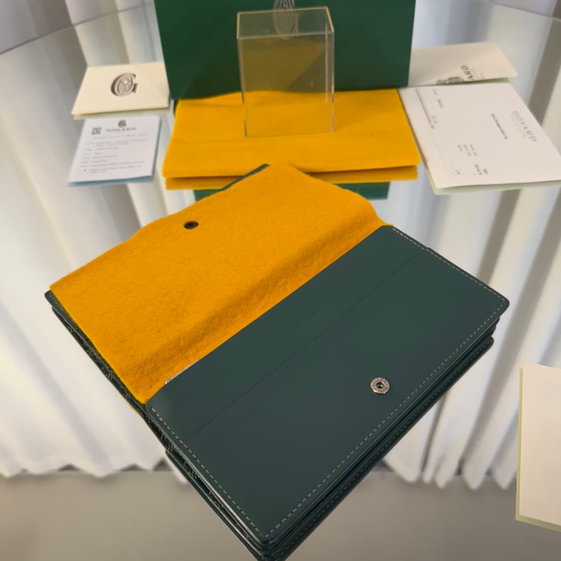 고야드 리슐리우 장지갑 그린  상품이미지6