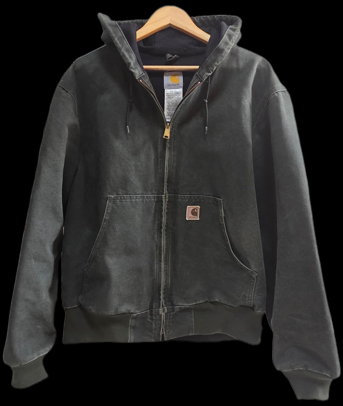 칼하트 액티브자켓 j25 모스그린 상품이미지1