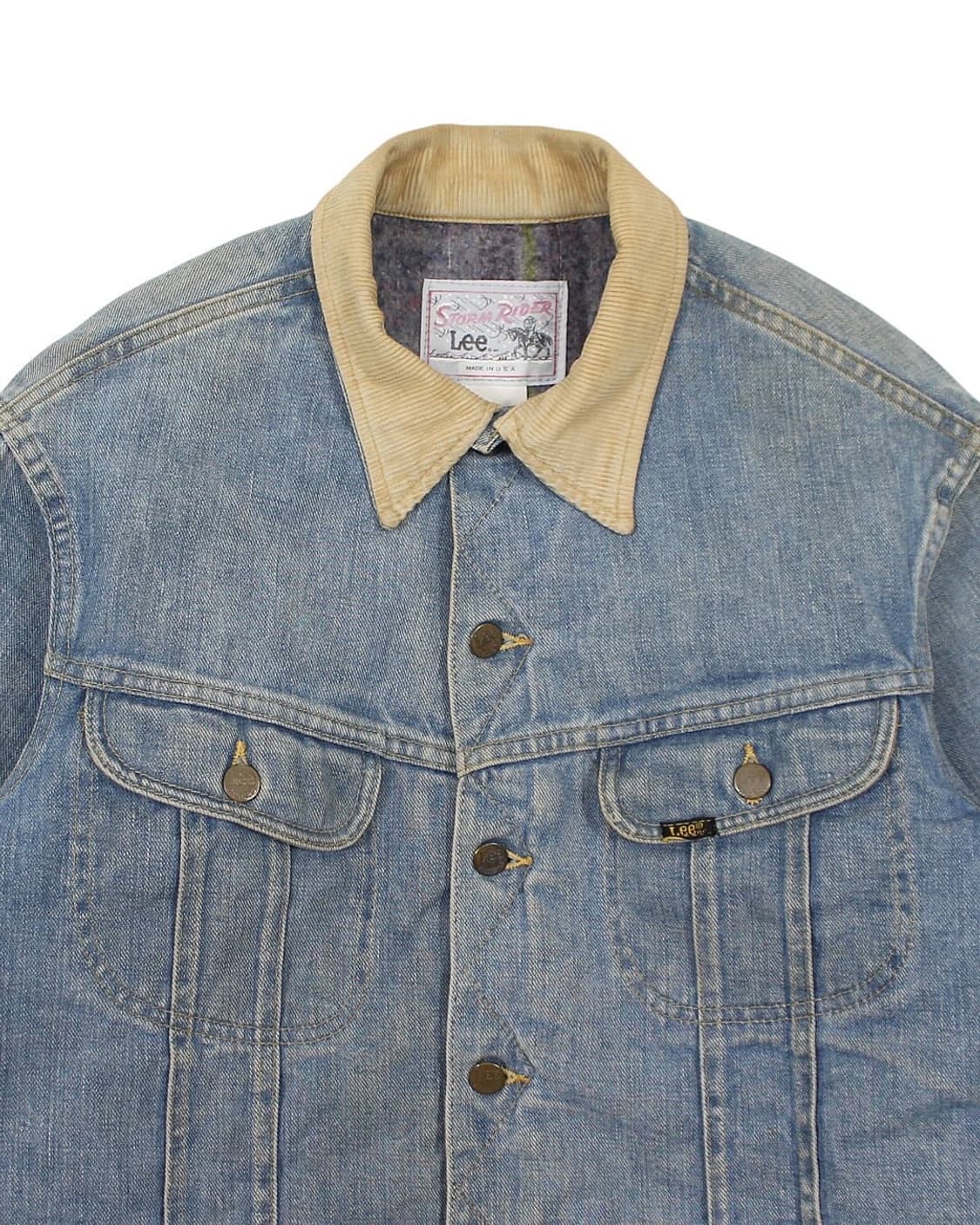 1970s USA Lee 리 스톰라이더 데님 자켓 빈티지 미국제 상품이미지4