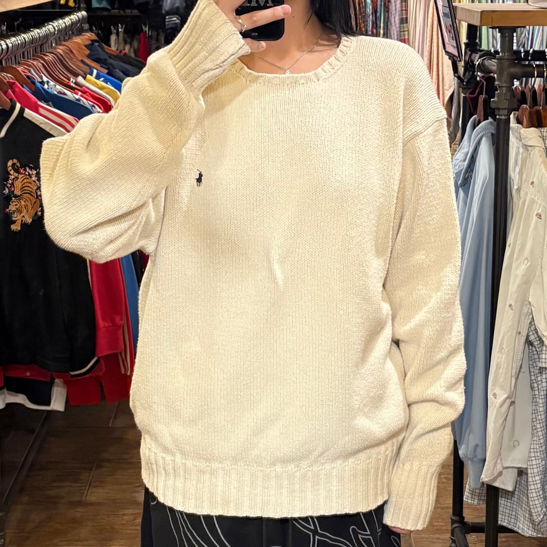 [HI] POLO 니트 아이보리 상품이미지2