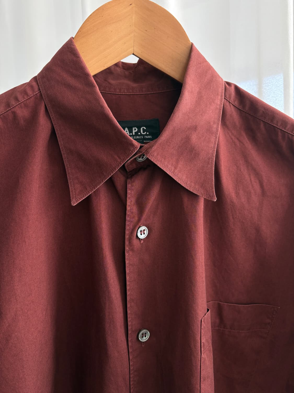 아페쎄 코튼 셔츠 상품이미지5