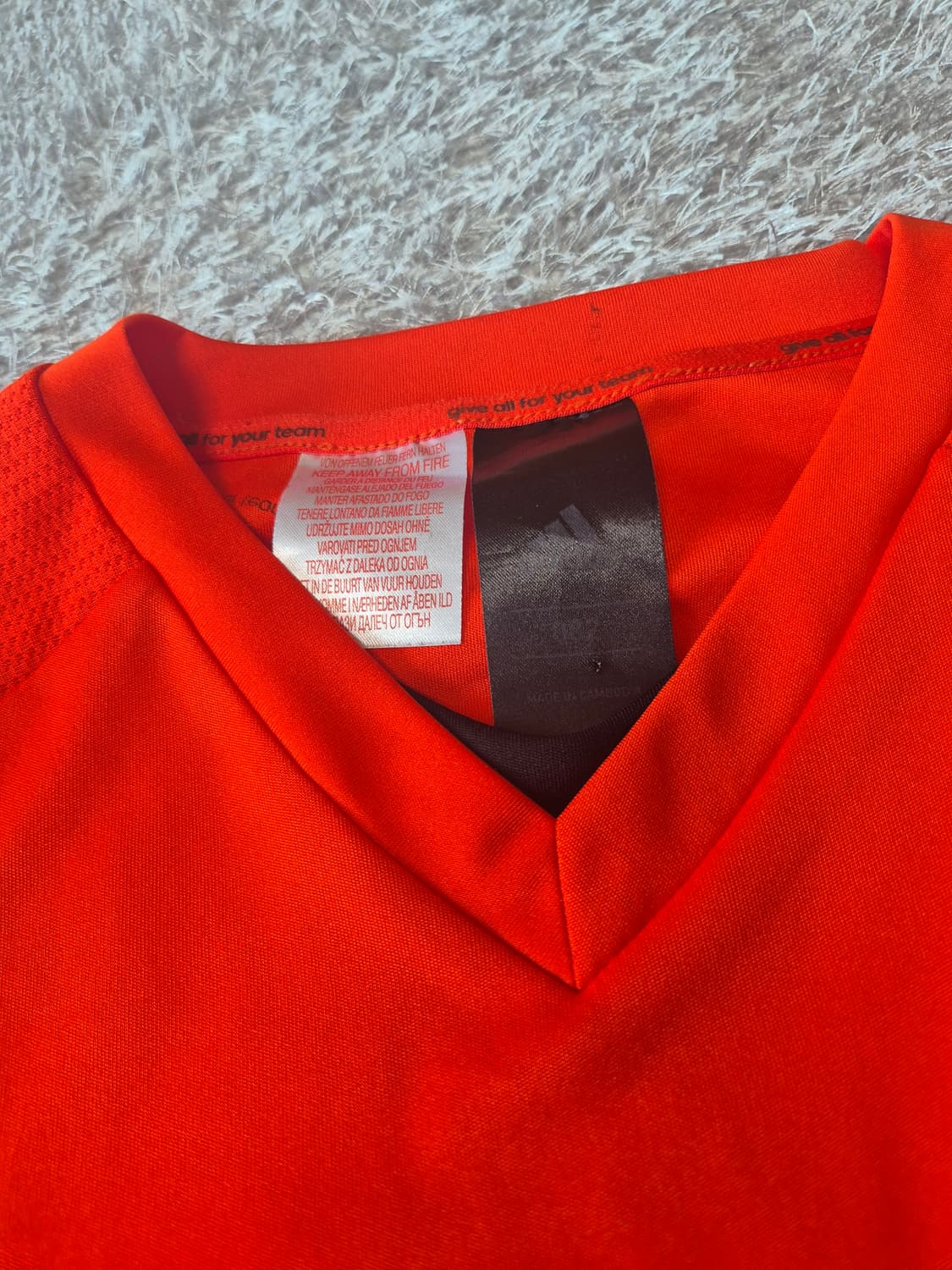 아디다스축구티셔츠 스포츠티셔츠(메시티셔츠) 상품이미지6