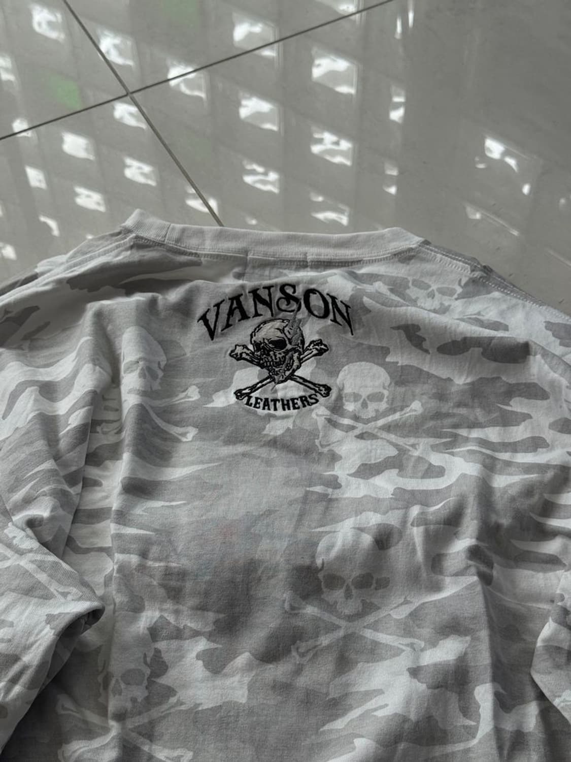 CAMO LS TEE 스컬 카모 LS 티셔츠 상품이미지5