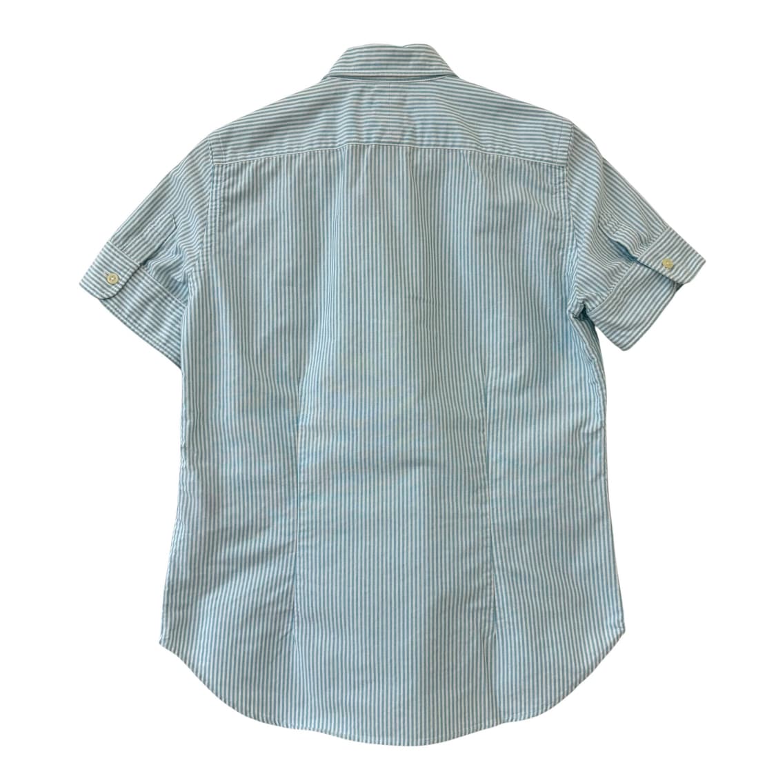 폴로 랄프로렌 스포츠 슬림 핏 스트라이프 반팔 셔츠 M 상품이미지5