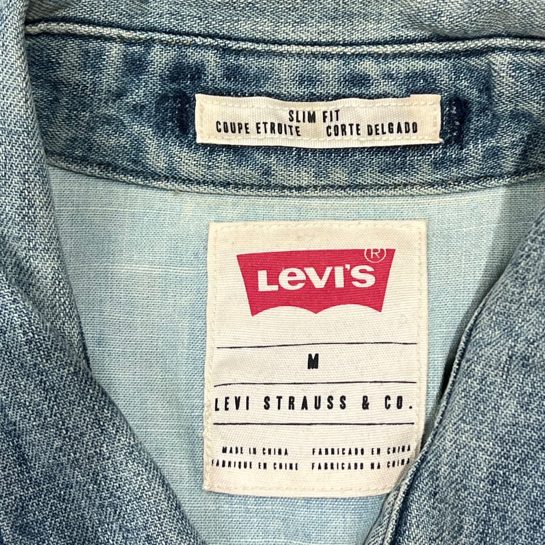 리바이스 웨스턴 데님셔츠 s08885 상품이미지6