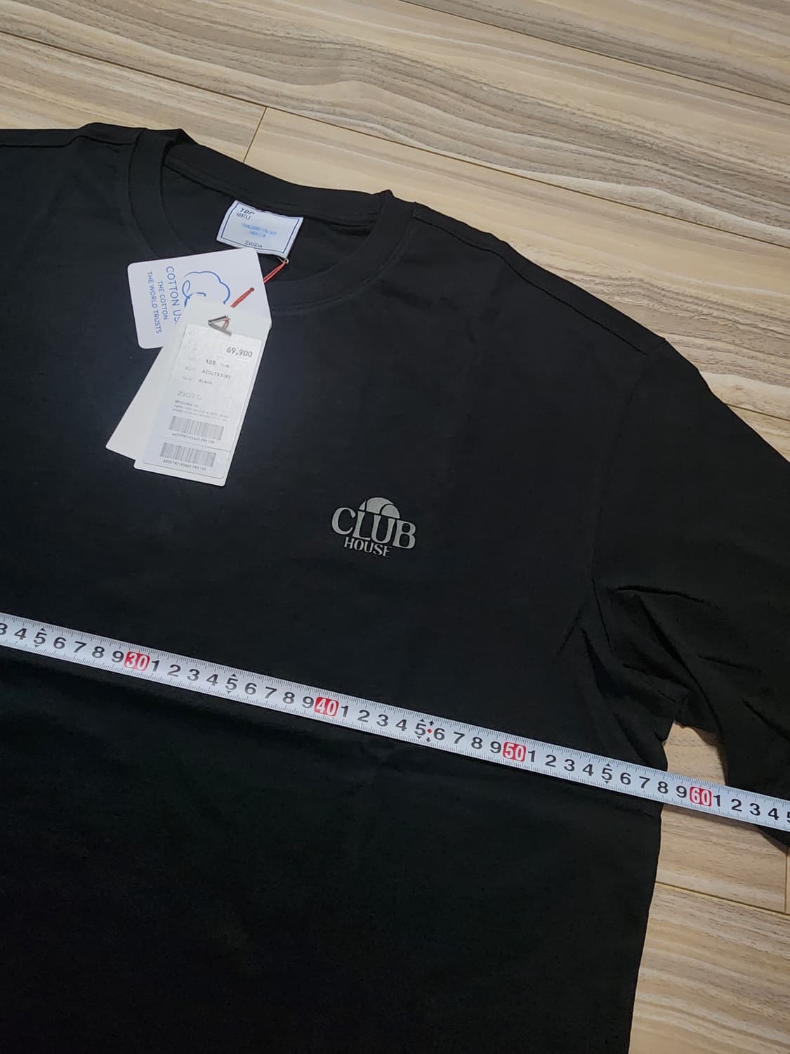 지오지아반팔티셔츠105사이즈블랙 상품이미지9