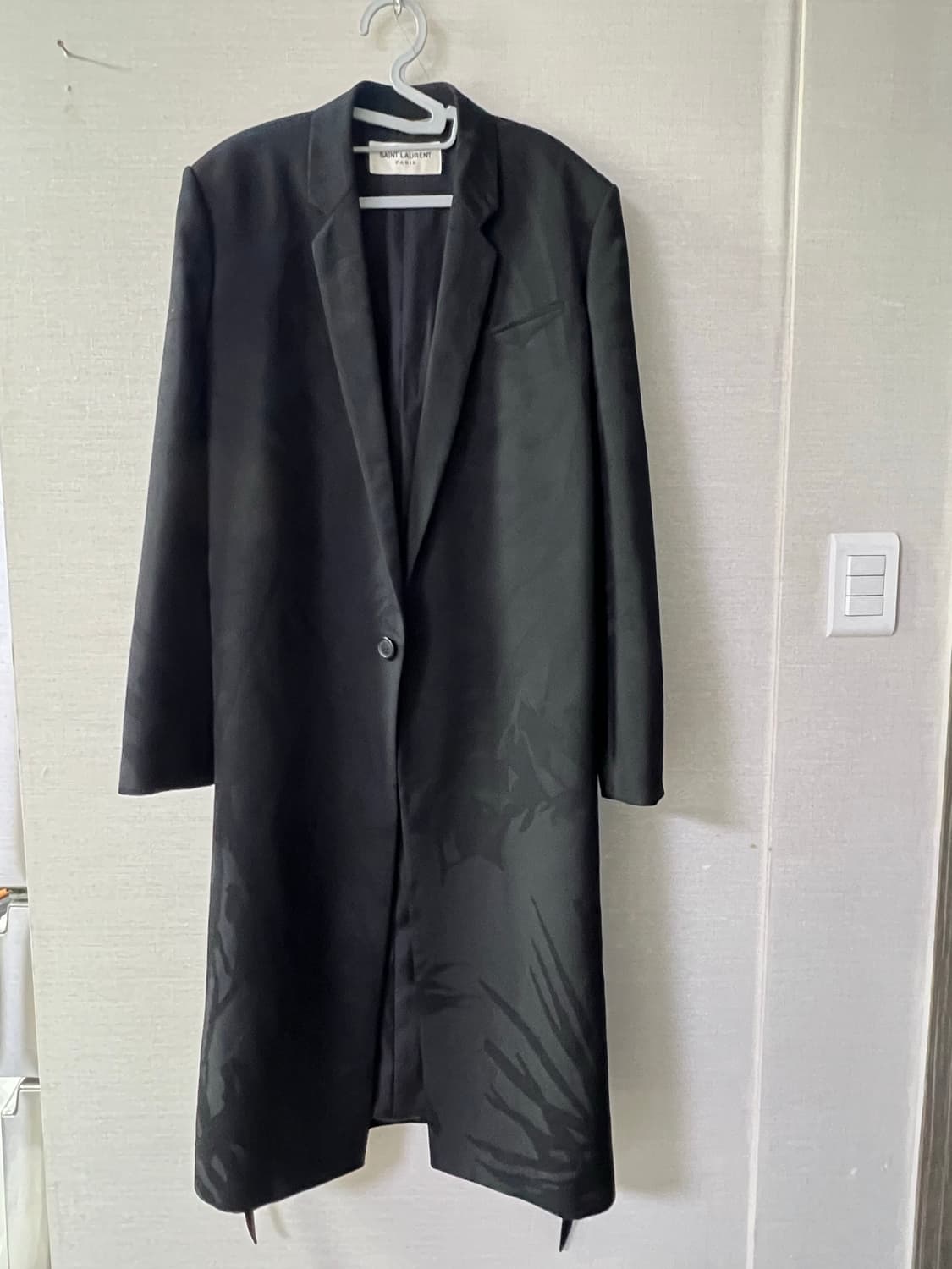 생로랑 자카드 코트 48 상품이미지1