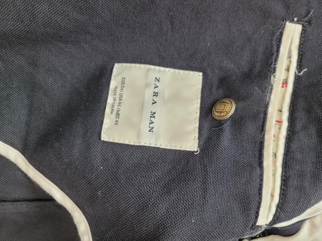 자라맨 ZARAMAN 사파리 자켓 105 네이비 상품이미지9