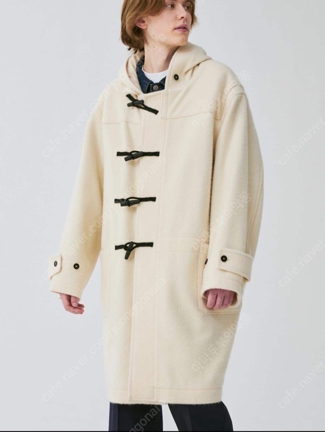 [38]캡틴선샤인 더플코트 아이보리 상품이미지1