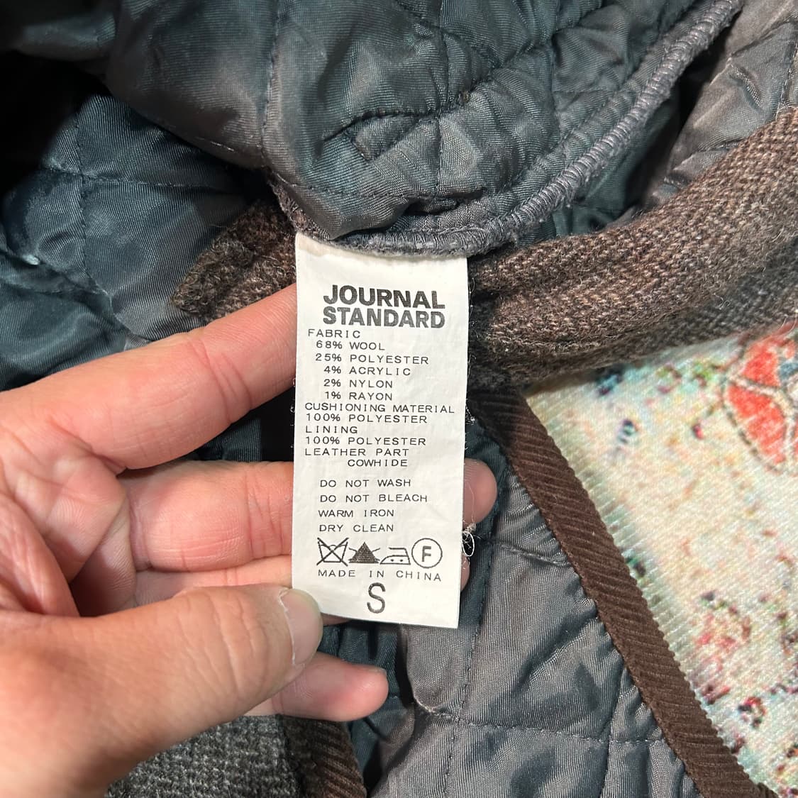 [M] 저널 스탠다드 울 퀄팅자켓 상품이미지7
