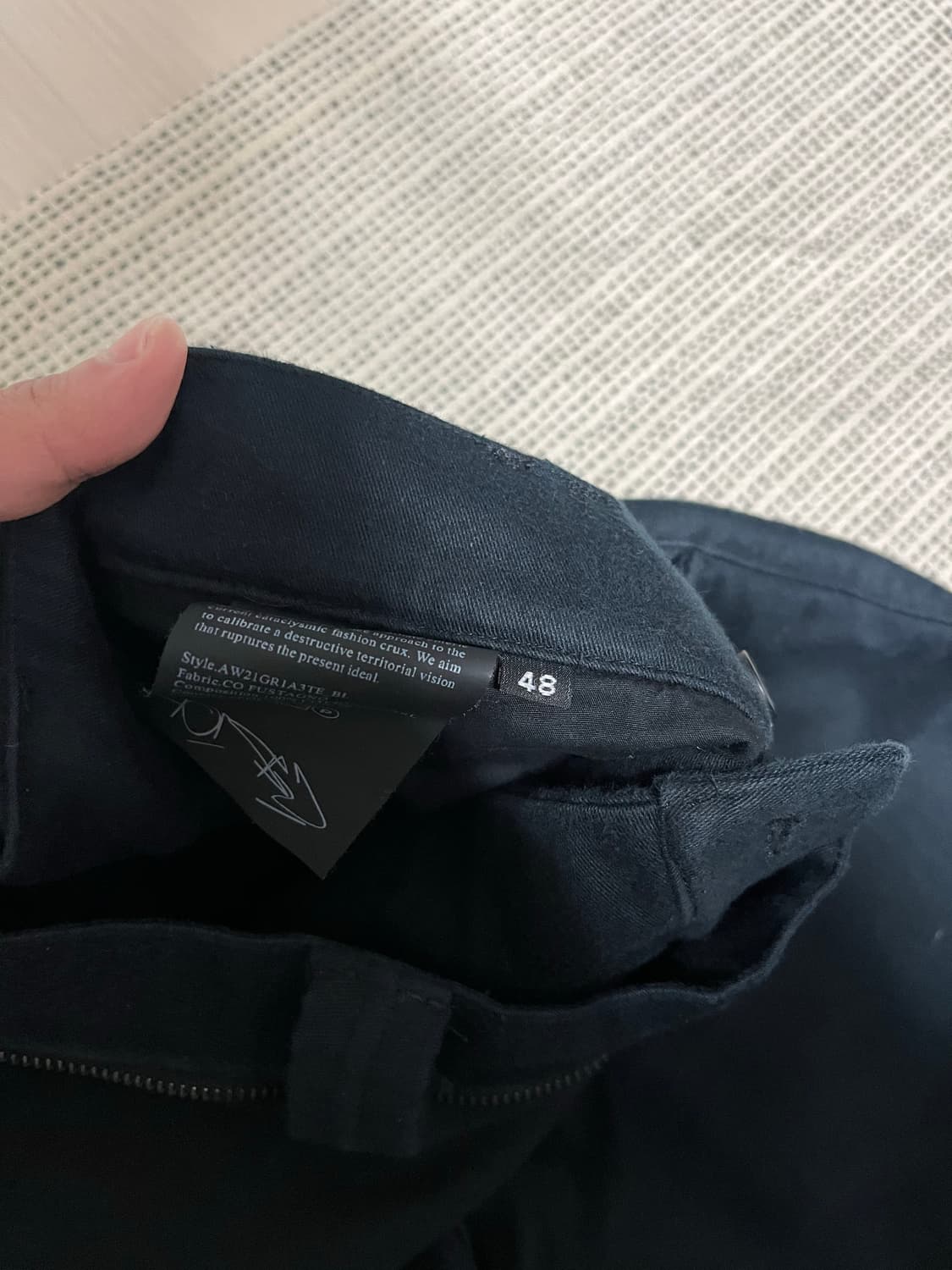 Gr10k 백 집업 팬츠 상품이미지5