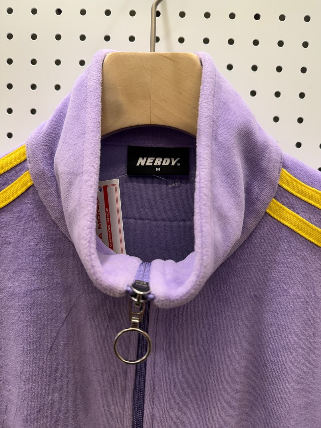 널디 벨벳 퍼플 져지 U135 상품이미지5