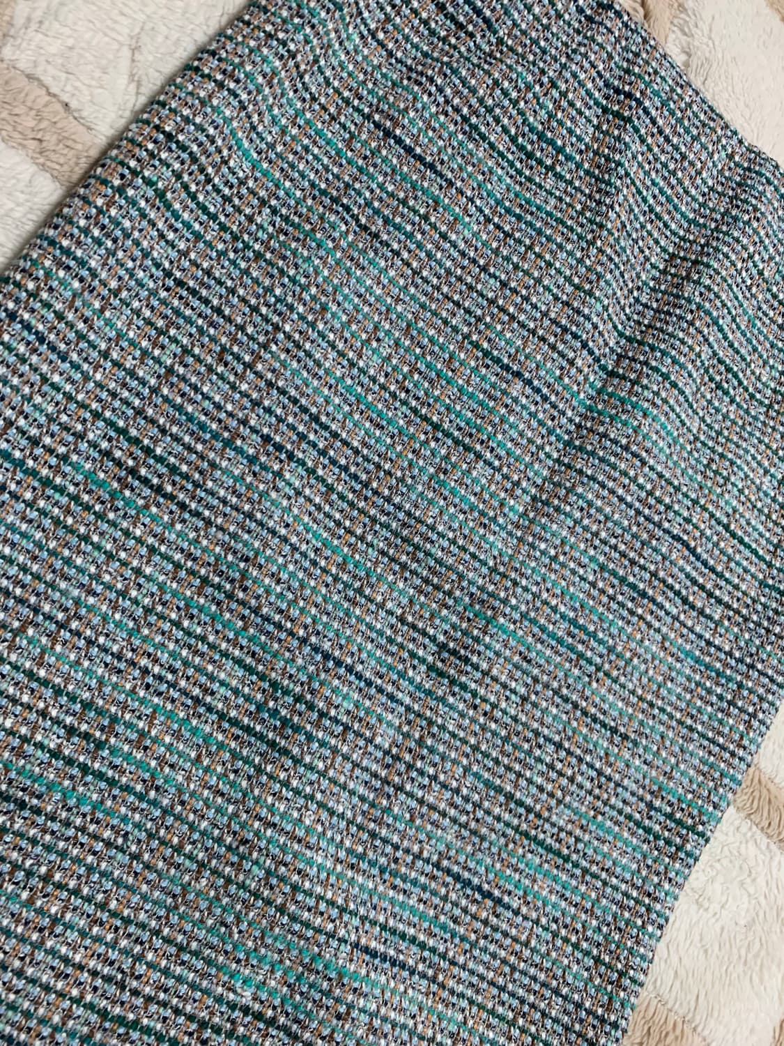 트위드 미디 스커트 상품이미지2