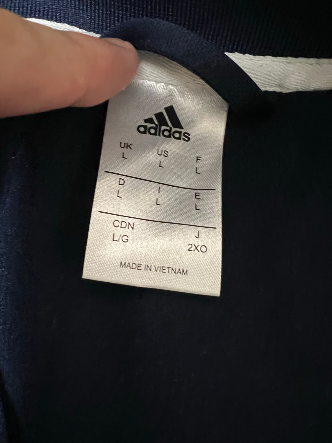 아디다스 바이에른 뮌헨 져지 트랙탑 네이비 상품이미지3