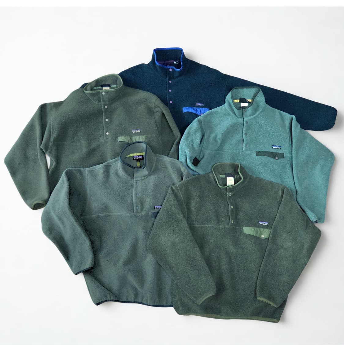 (M~L)파타고니아 민트~올리브그린 신칠라 상품이미지1