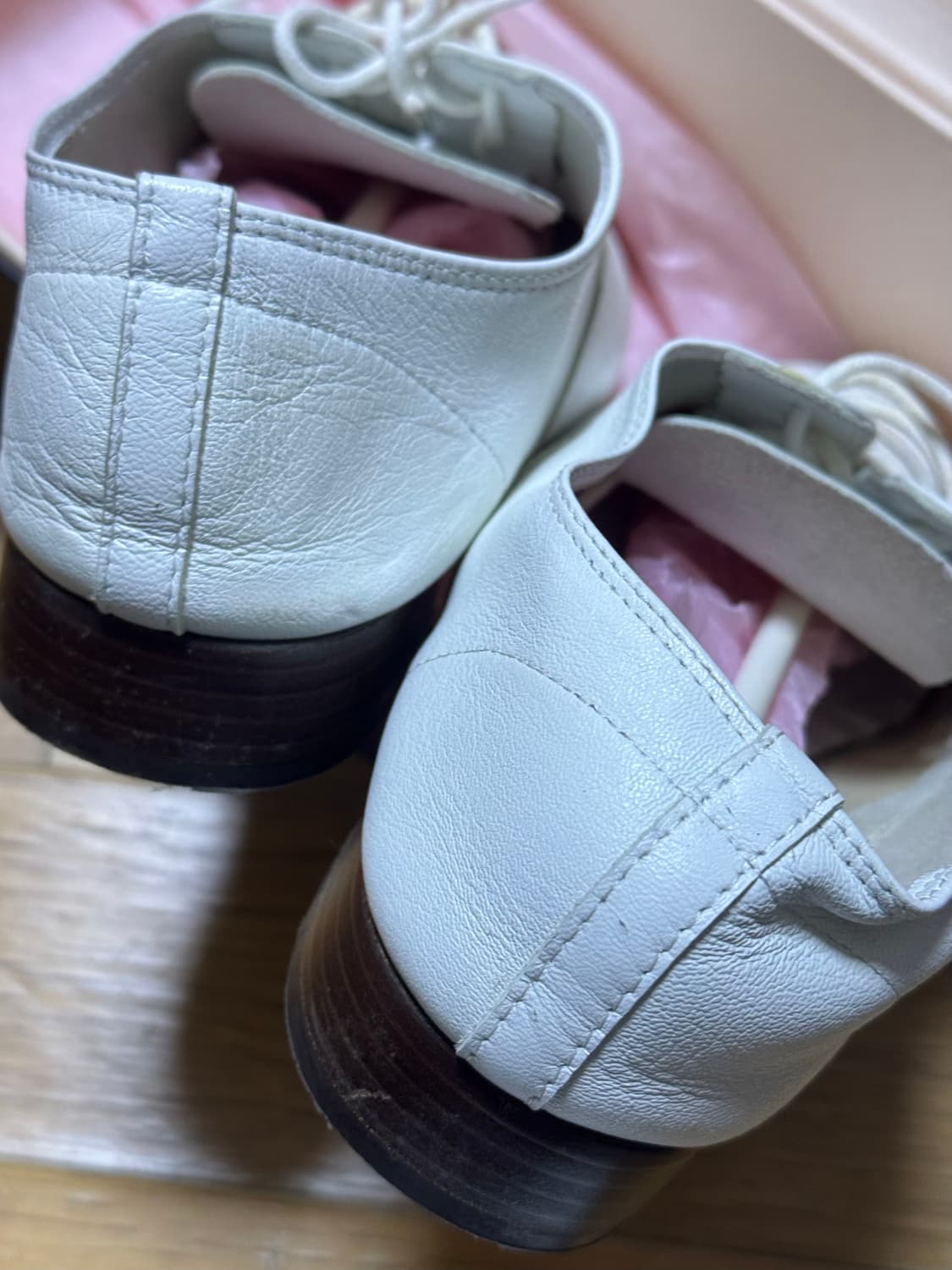 레페토 지지 옥스퍼드 화이트 무광 36 (230) 상품이미지4