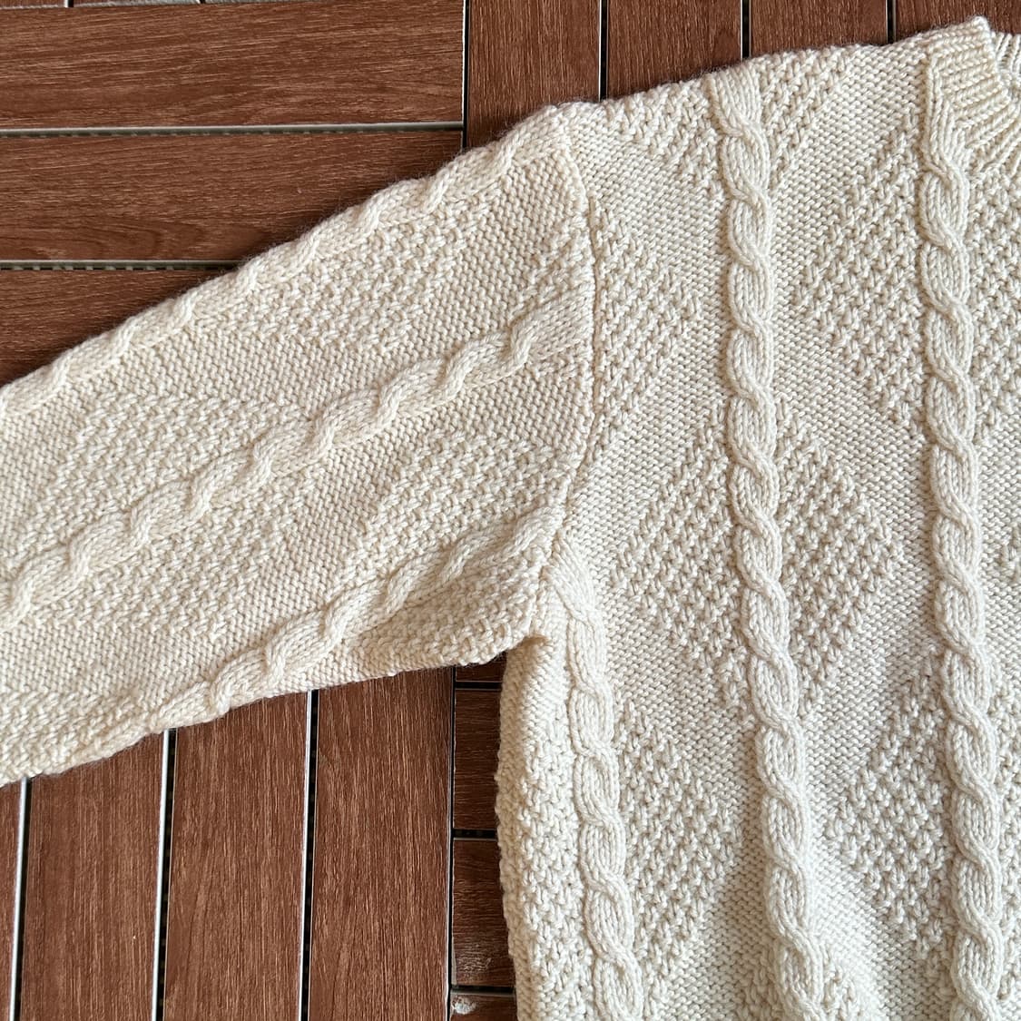 Kanebo vintage fisherman hand knit 상품이미지3