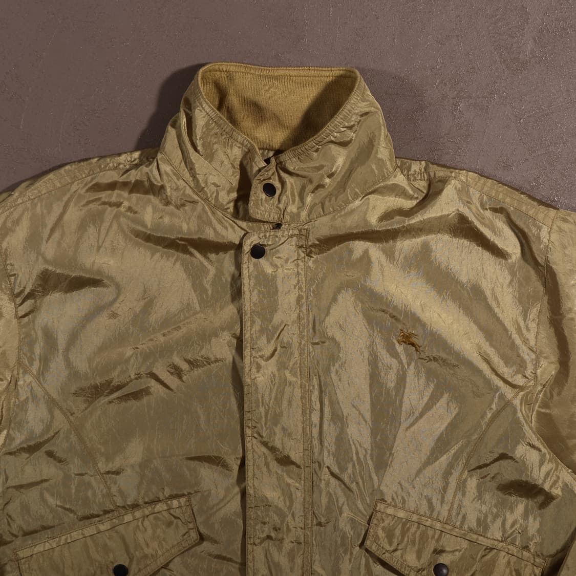 일본빈티지 나일론 블루종 봄버자켓 상품이미지2