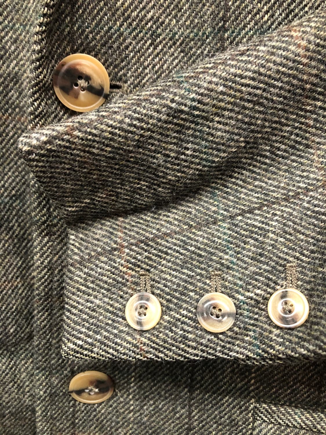 아페쎄 A.P.C 헤링본 패턴 울 코트 XS(95) 상품이미지3