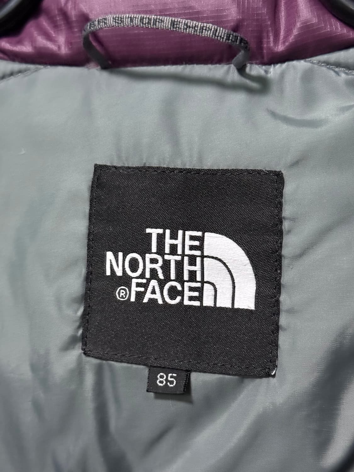 노스페이스 눕시 700 패딩 보라색 퍼플 85 정품 빈티지 등산 방한 상품이미지8