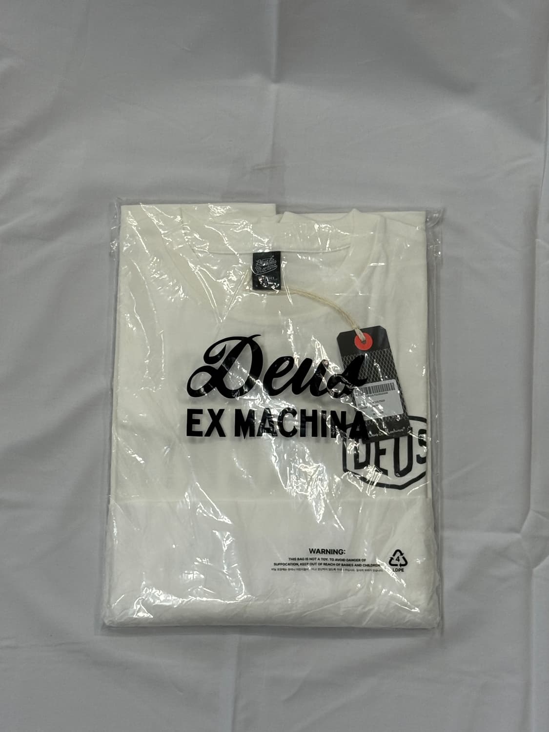 [새상품]Deus데우스 긴팔 롱슬리브 흰색 새상품 L 상품이미지3