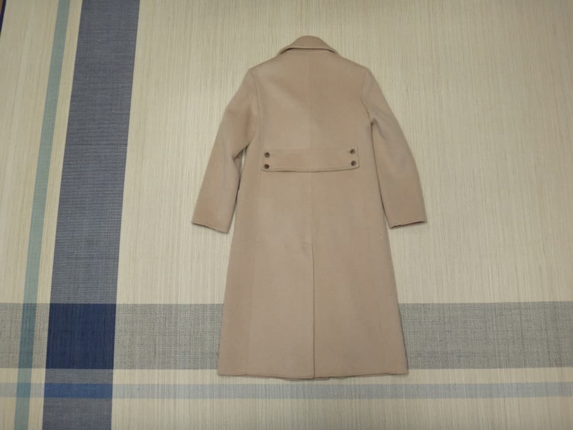 (55) 리스트 와이드카라 리스트 베이직 모직 롱코트 상품이미지2