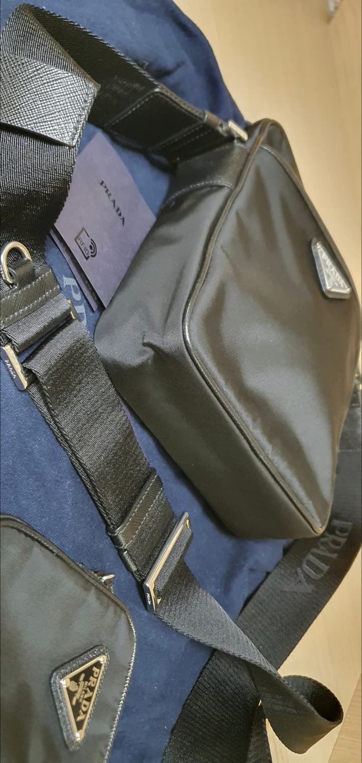 프라다 테수토 크로스백/메신저백 새상품급 정품(감정O) 상품이미지7