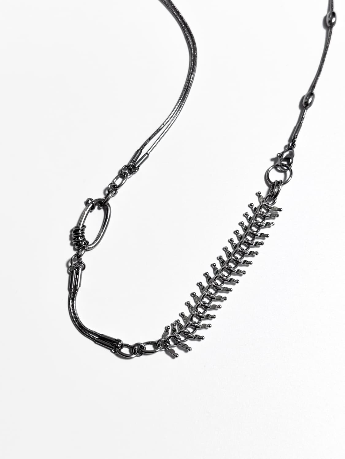 Thorn Mix Chain Necklace 상품이미지3