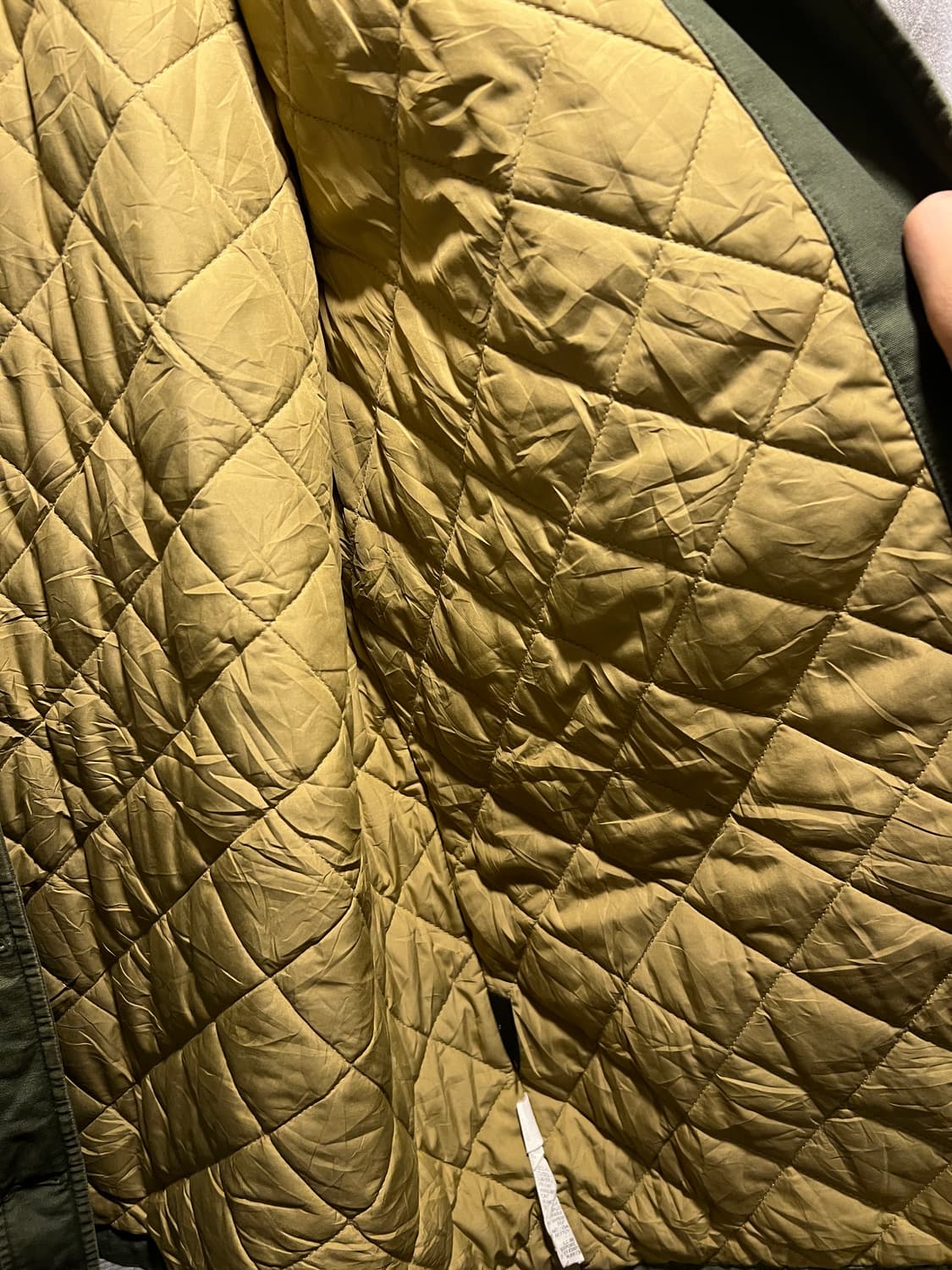 [XL]L.L.Bean 엘엘빈 올리브그린 퀼팅 헌팅 자켓 상품이미지8