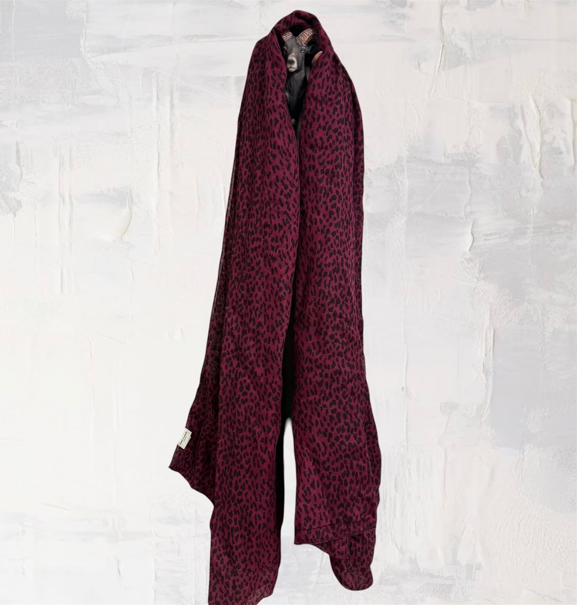생로랑 레오파드 스카프 상품이미지1