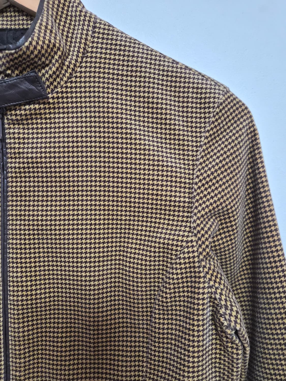 소니아니키엘SoniaRykiel 하운드 투스 라이더 자켓 38사이즈 -  상품이미지3