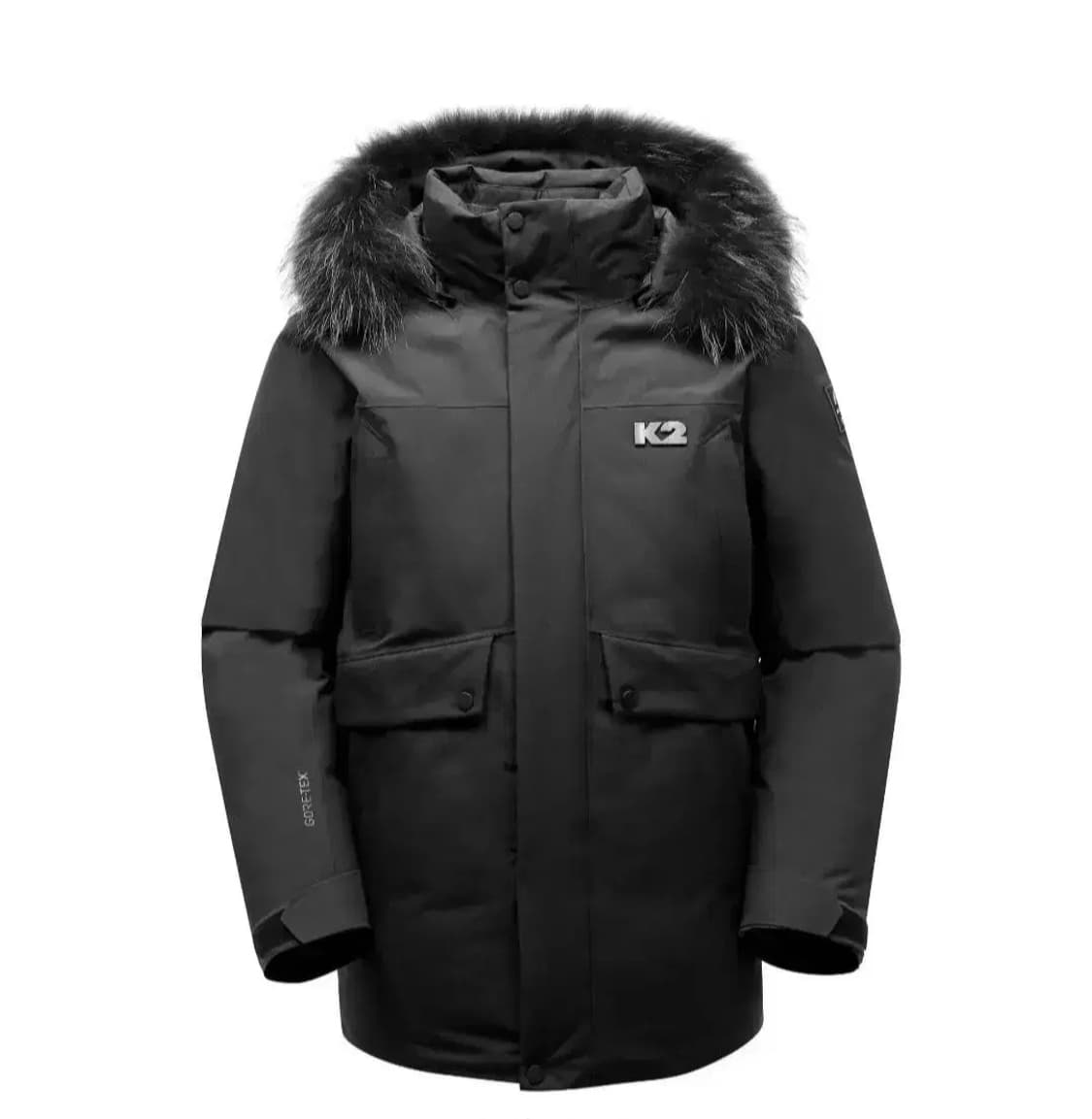 (새제품)K2패딩 고어텍스 방수,방풍 구스다운 공용90(블랙,베이지,네이 상품이미지1